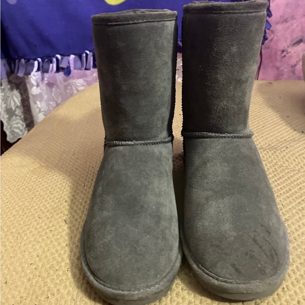 BearPaw Gray Winter Boots